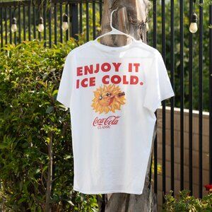 Coca-Cola White Graphic Shirt